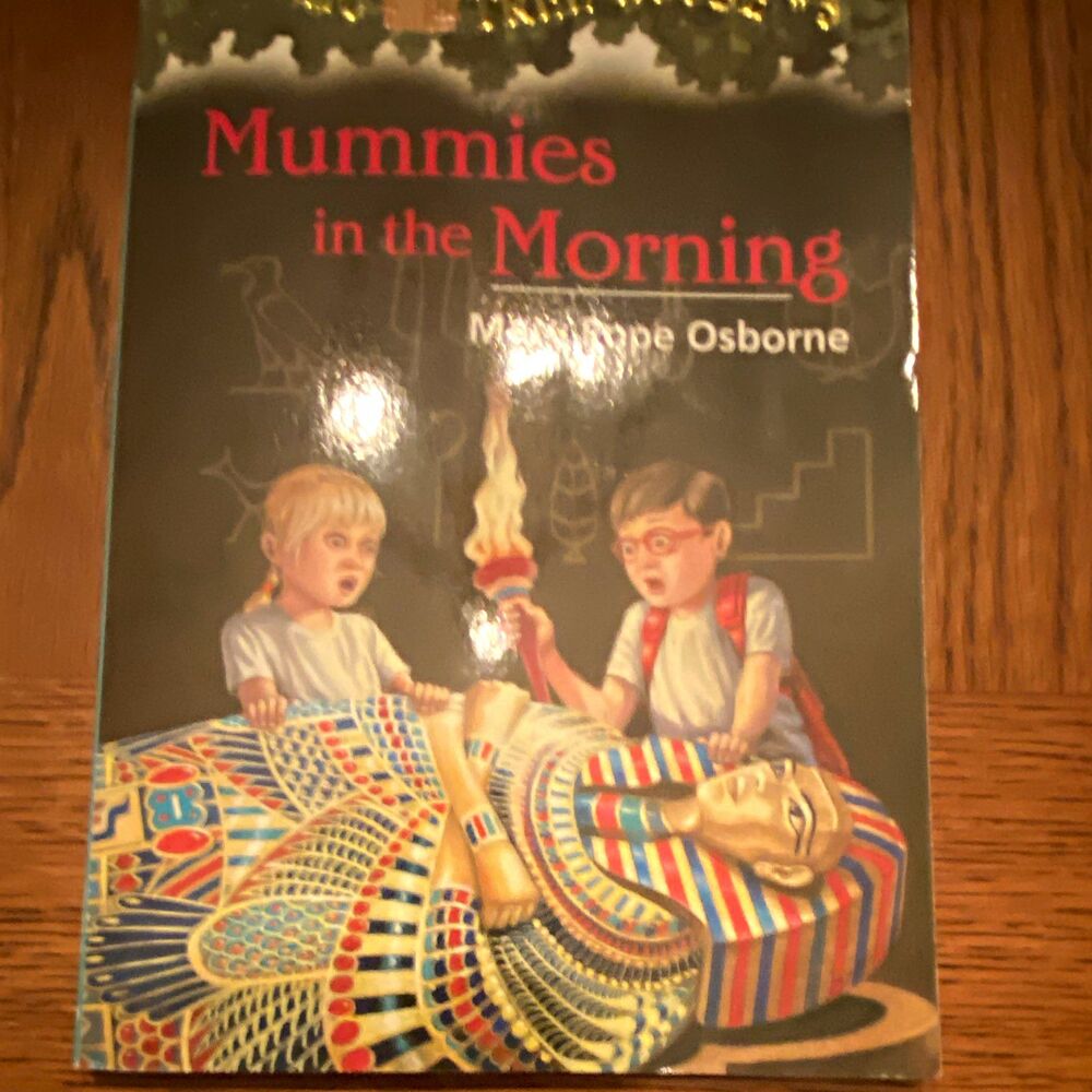 Magic Tree House #3 Mummies in the Morning Mary Pope Osborne Paperback Illus